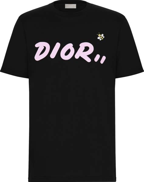 dior kaws t shirt pink|kaws dior stockx.